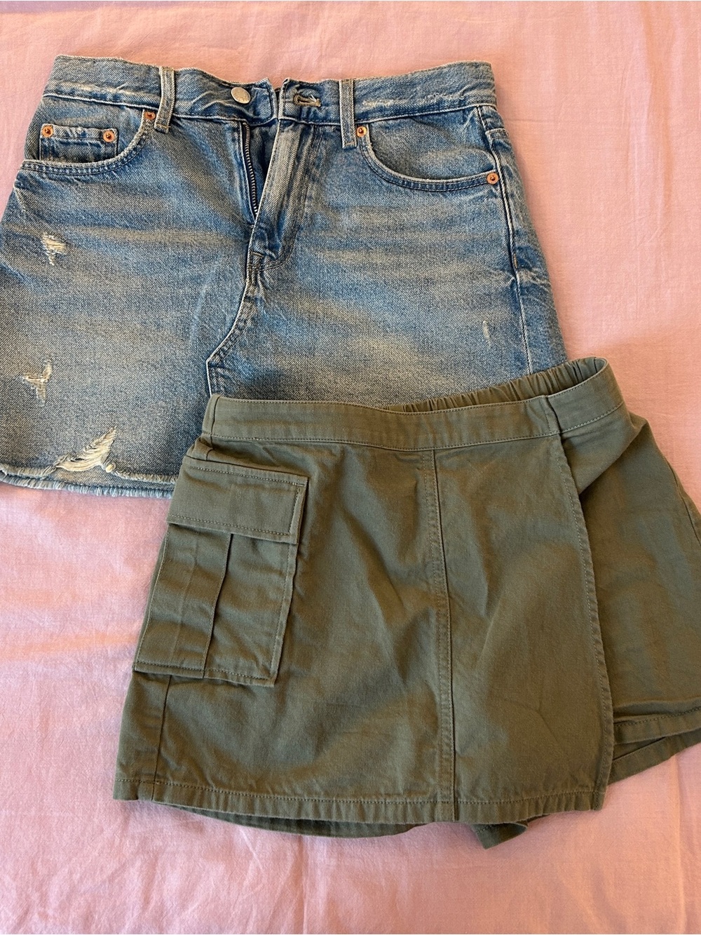 Girls Zara Skirt and GAP Skort Size 12-13